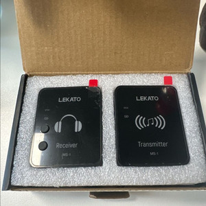 LEKATO MS-1 무선 모니터 송수신기 풀박스