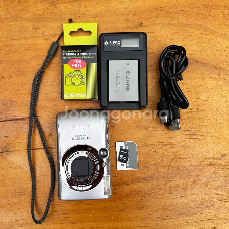 캐논 익서스(ixus)970is (정품배터리 +메모리+--5