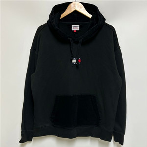 [남자 105 (XL)]타미힐피거 코르듀이 배색 후드티