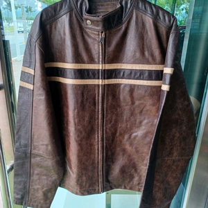 라운드트리 앤 요크 리얼레더 라이더 가죽 자켓 L xl