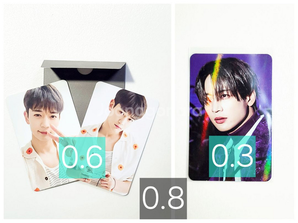 샤이니 민호 랜덤 포카 트레카--0