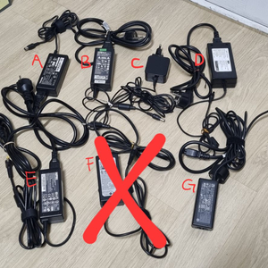 노트북어댑터(15V,19V)-6종