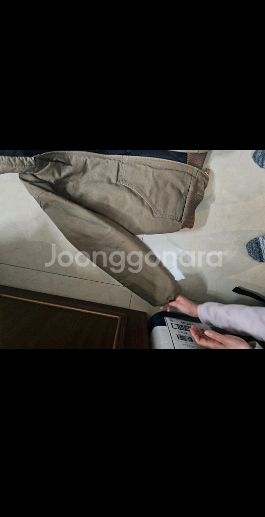 칼하트 워크자켓 카키색상 S사이즈 판매해요!--2
