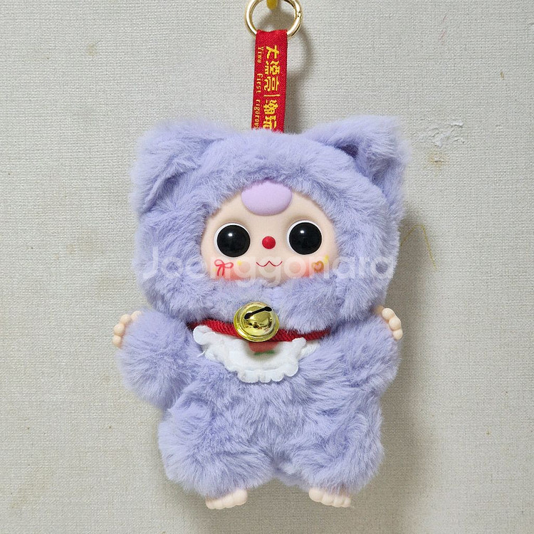 아기 고양이 봉제 인형 키링 가방 고리--0