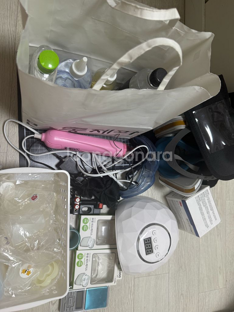 레진용품, 네일파츠, 스팽글, 반짝이 등 일괄--2