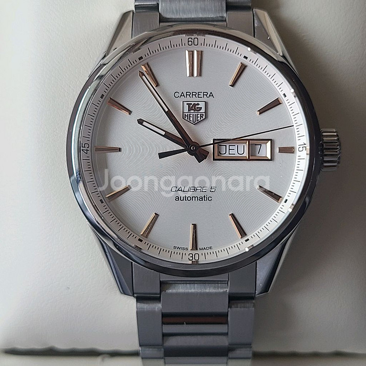 태그호이어 까레라 칼리버5 오토매틱 골드핸즈 41mm--0