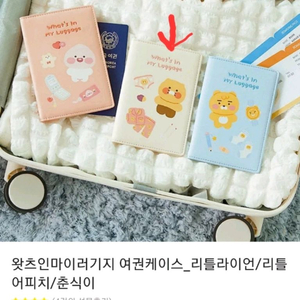 (춘식)왓츠인마이러기지 여권케이스