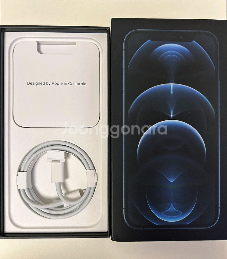 아이폰 12프로 256GB 퍼시픽블루(풀박스) 판매!--9