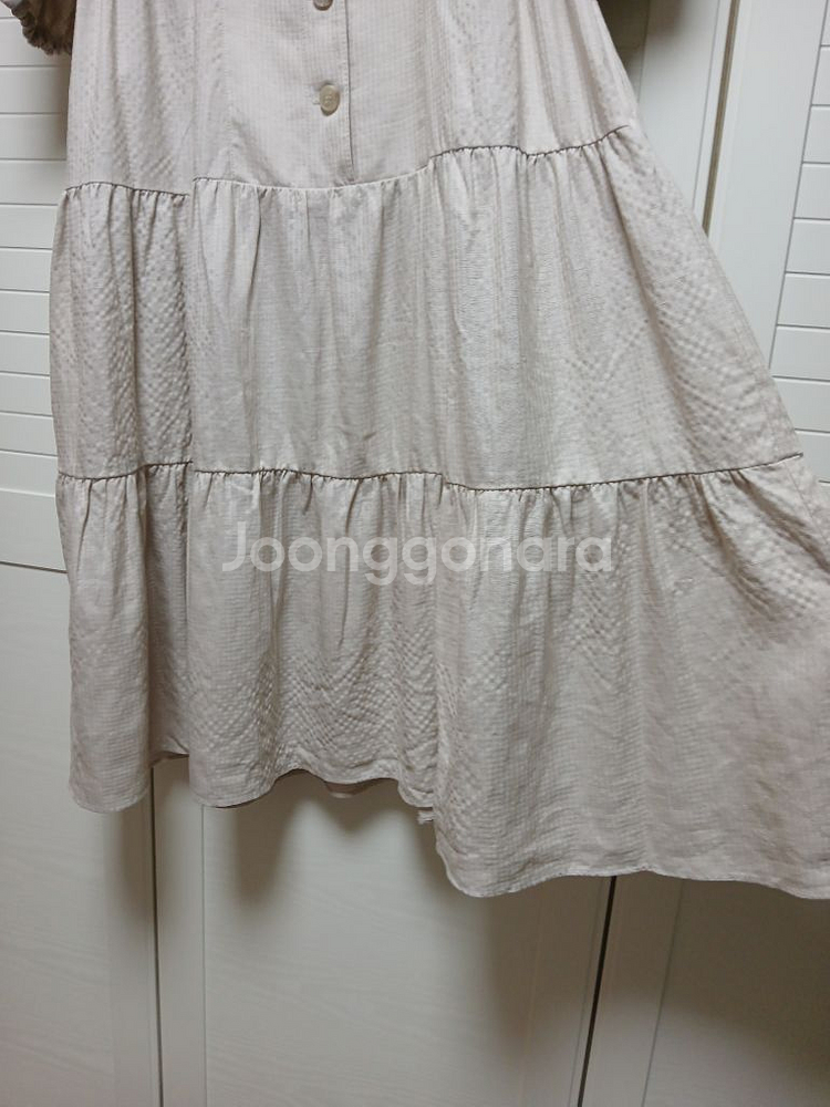 칼라거펠트 린넨 블렌디드 원피스(77) ㅡ새상품--2
