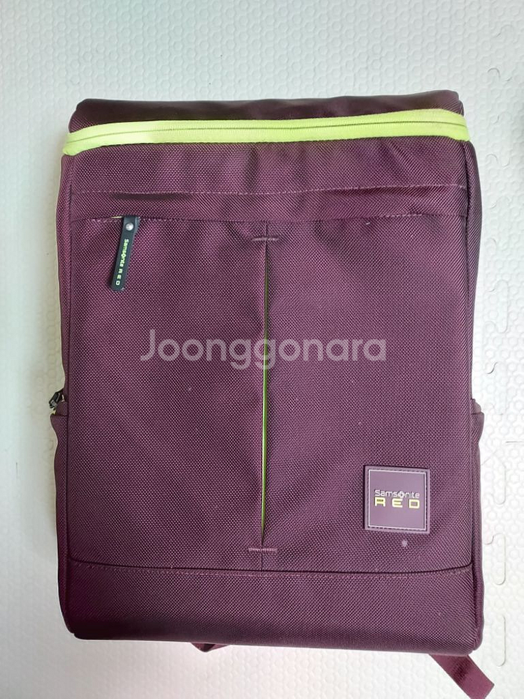 샘소나이트 백팩 버건디--0