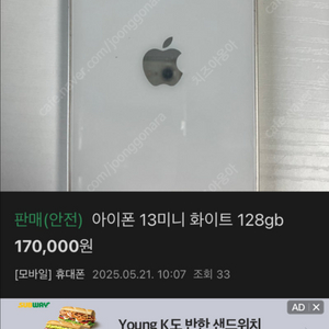 아이폰13미니