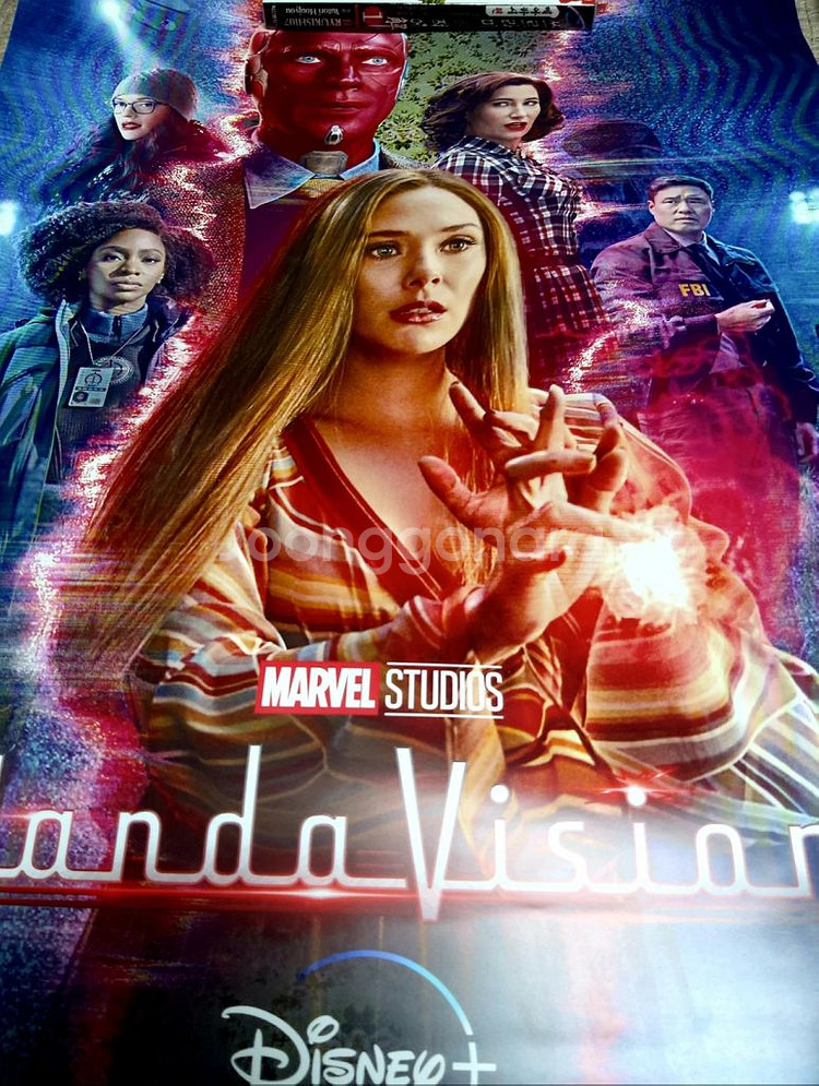 공식 완다비전 wanda vision b2 포스터 지관--2
