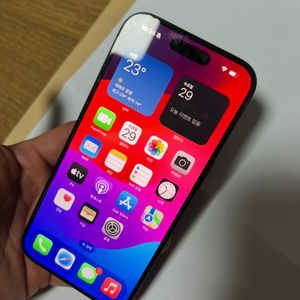 아이폰15pro (512G) esim전용(무음) 해외판