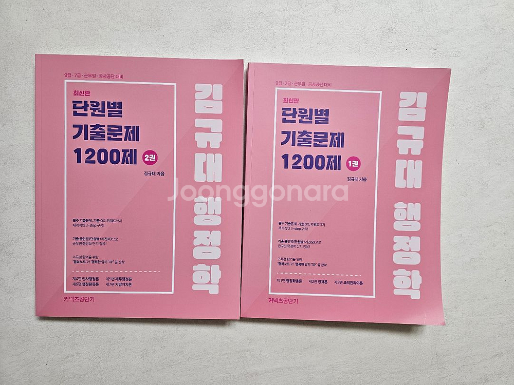 김규대 행정학 단원별 기출 1200제 새상품--0