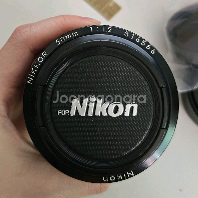 니콘 MF 50mm F1.2 단렌즈--0