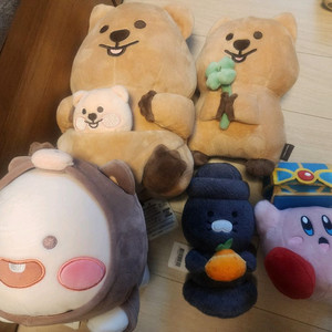 쿼카 어피치 춘식이 커비 인형