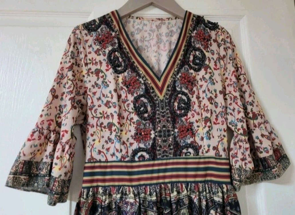 (새상품)~55 큐빅 롱원피스 이미지