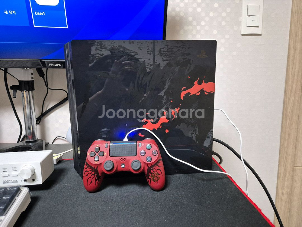 PS4 PRO 6.72 몬스터헌터 에디션--8