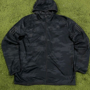아디다스 밀리터리 카모 바람막이 자켓 105/XL