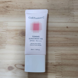 셀퓨전씨 토닝 썬 스크린 35ml 미개봉