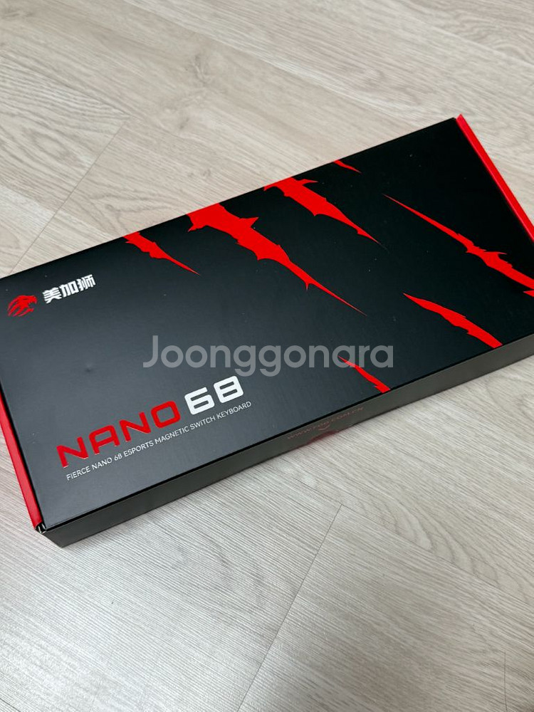 FGG 매드라이언스 NANO 68 화이트 키보드 새상품--0