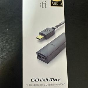 ifi GO link Max DAC 고 링크 맥스