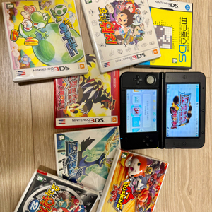 닌텐도 3DS XL 풀세트 + 게임칩 8종(직거래가능)