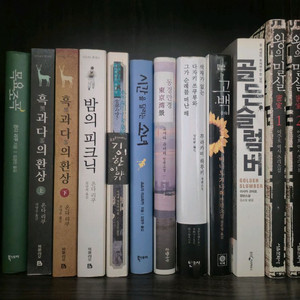 히기시노게이고.온다리쿠등 소설팝니다