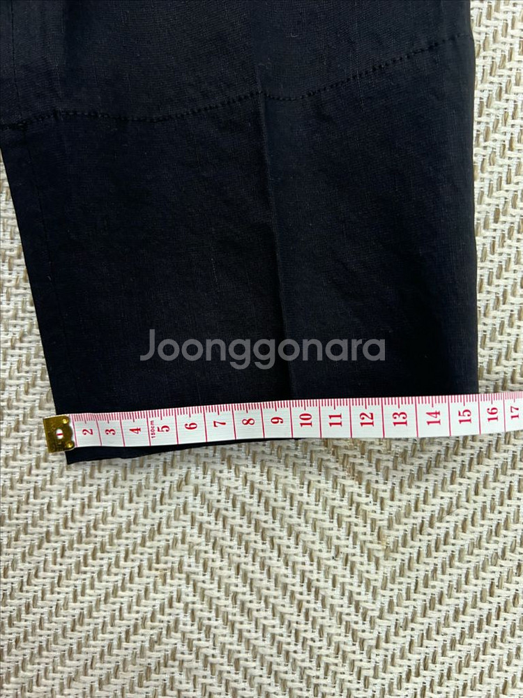 정품) 랑방 한섬 린넨 슬렉스 팬츠 64--9