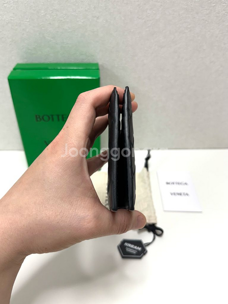 (크림새상품)보테가베네타 인트레치아토 반지갑--5