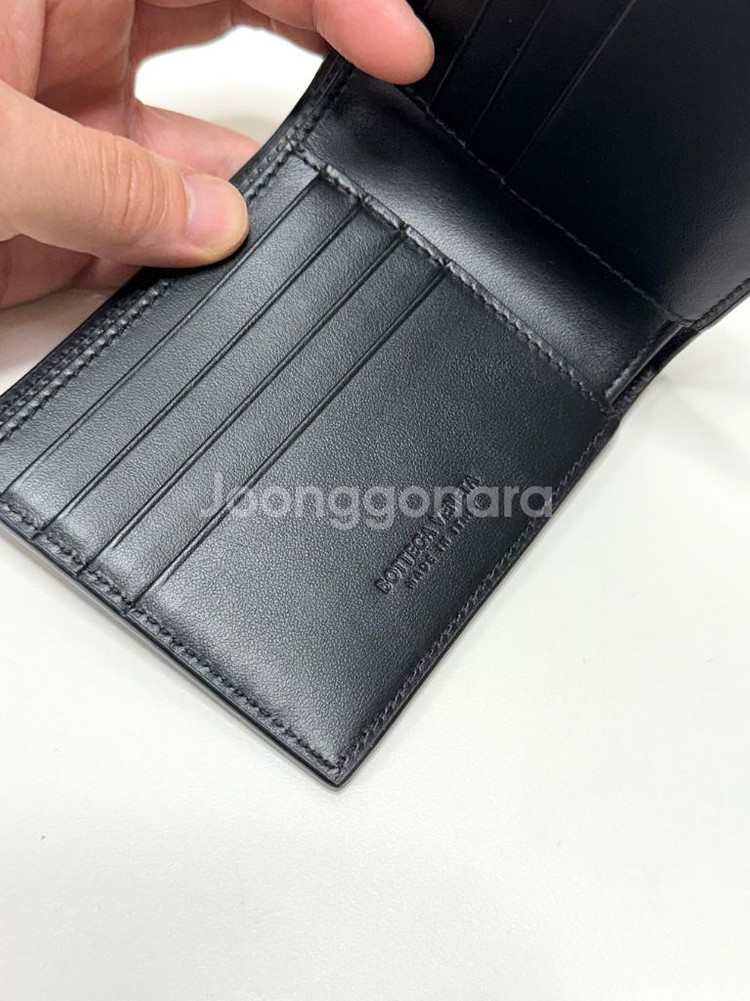 (크림새상품)보테가베네타 인트레치아토 반지갑--7