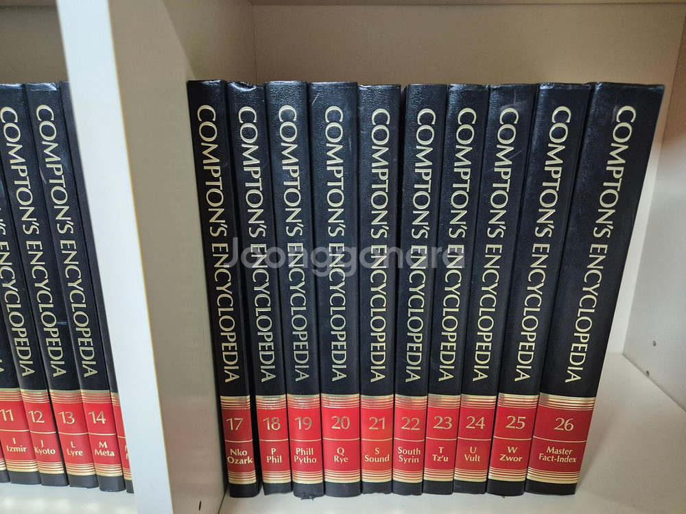 COMPTONS ENCYCLOPEDIA 26권/택포6만--1