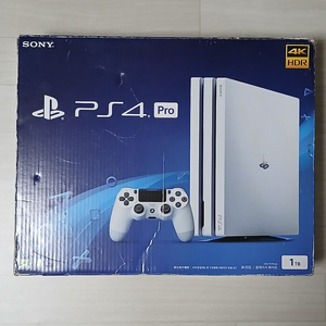 PS4 플레이스테이션4 프로 7117B 화이트 박스셋