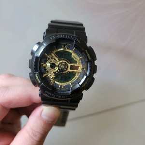 지샥 게리쉬골드흑금 쥐샥 GA-110BR 빅페이스 처분