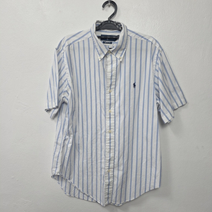 [POLO] 남성 버튼다운 반팔셔츠 L
