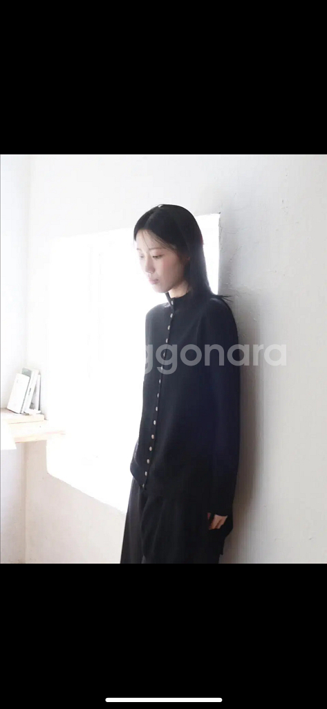 샵오묘 button up wool cardigan--2