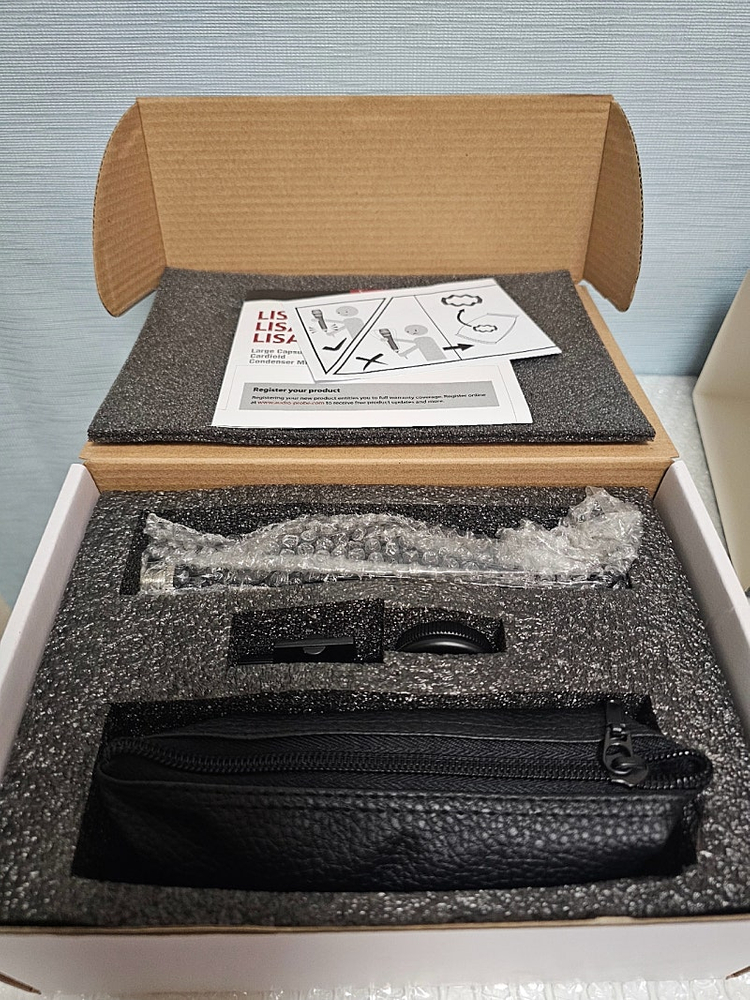 새상품-AUDIOPROBE LISA3 콘덴서마이크--3