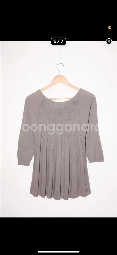 니코앤드 그레이 레글런 니트--4