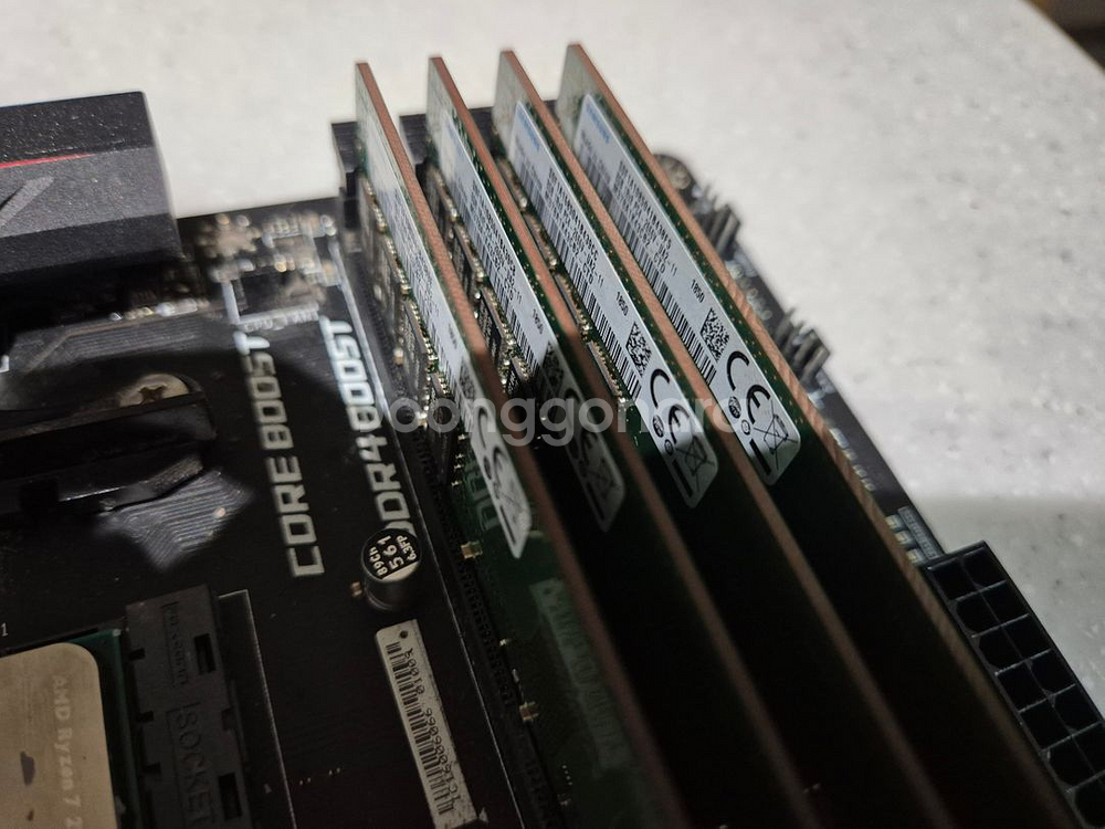 라이젠 2700x / msi x470 / 32g--3