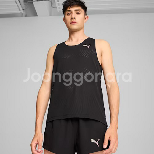 푸마 울트라스펀 싱글렛 블랙 m--0