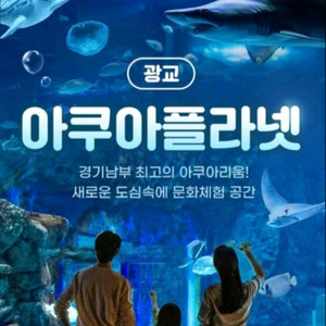 빠른답장 광교 아쿠아플라넷 모바일입장권