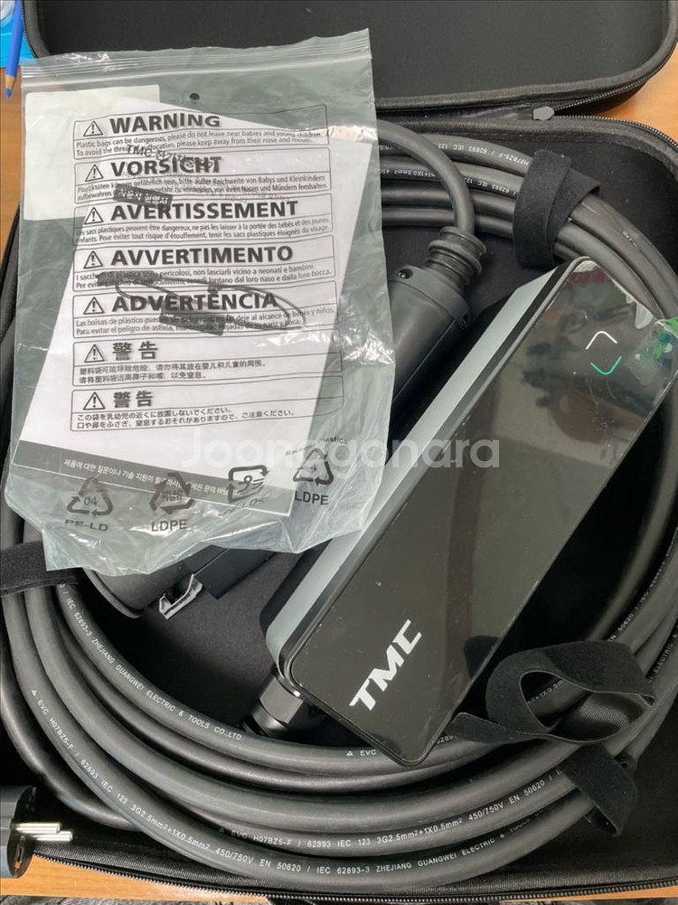 TMC 전기차충전기 1~16A 설정가능, 220v, 9--1