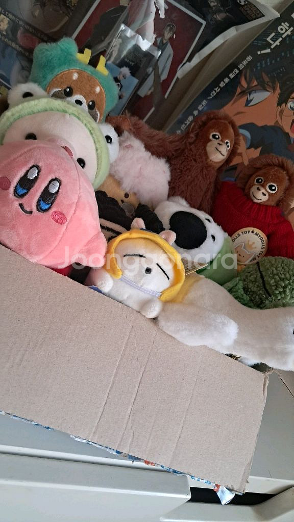 인형 랜박 판매 키링고숭이큰인형작은인형커비개구리--0