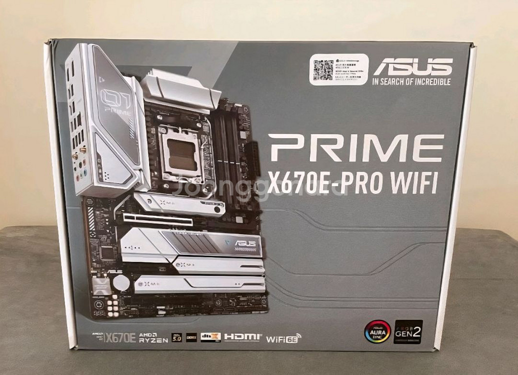 (미개봉) 아수스 PRIME X670E-PRO WIFI--9