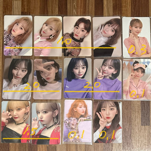 르세라핌 아이즈원 사쿠라 포카 포토카드