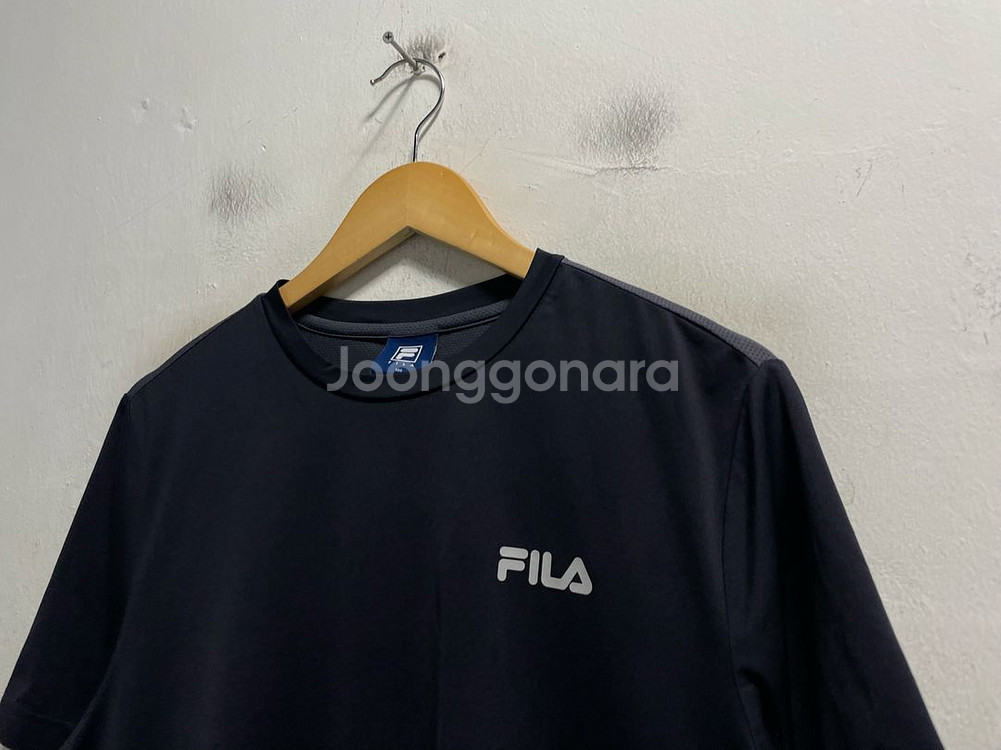 100 FILA 휠라 기능성 스판 반팔티--1