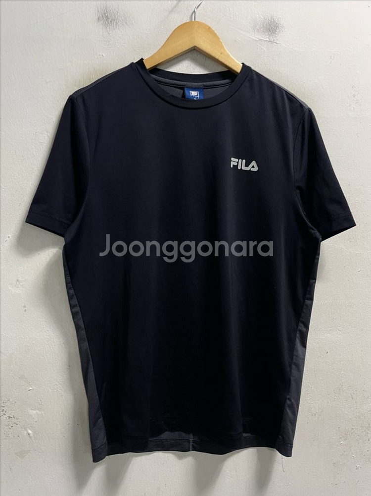100 FILA 휠라 기능성 스판 반팔티--0