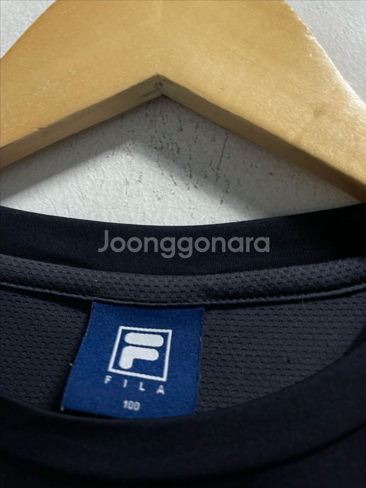 100 FILA 휠라 기능성 스판 반팔티--3