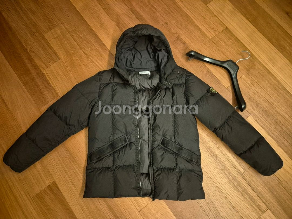 스톤아일랜드 19FW 크링클랩스 패딩 블랙 L--1