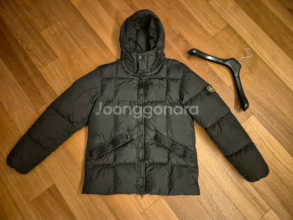 스톤아일랜드 19FW 크링클랩스 패딩 블랙 L--0